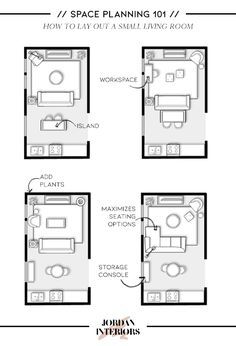 HOW TO // LAY OUT YOUR LIVING ROOM LIKE A PRO — JORDAN INTERIORS Living Room Space Planning, Small Living Room Layout Ideas, Living Room Layout Ideas, Room Layout Ideas, Living Room Floor Plans, Small Living Room Layout, Narrow Living Room, Living Room Layout, Living Room Furniture Layout