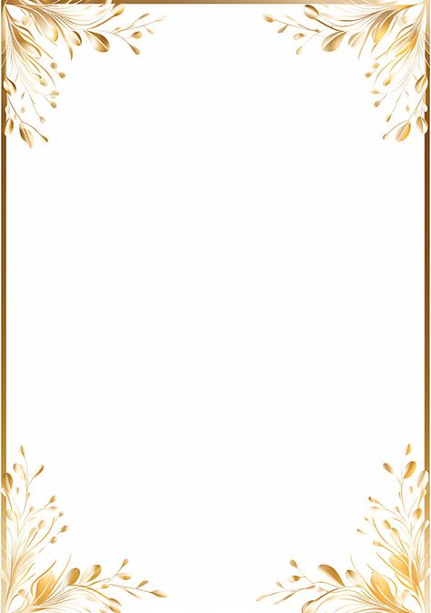 white and gold simple illustration page border Gold Page Border, Gold And White Background, Gold Border Design, White And Gold Wallpaper, Photo Border, Flower Borders, Fireworks Pictures, Nature Party, Border Background