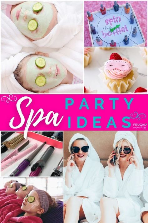 Ready to be pampered? Let the guest of honored feel amazing. Learn how you can throw a spa party on any budget. These kids spa party ideas and tips will help you set the scene for a relaxing day of pampering at home. Read more about how to organize a spa party below for your girl's birthday party. #FrugalCouponLiving Kid Spa Party, Girls Spa Party Ideas Kids, Kids Spa Party Ideas, Spa Party Activities, Spa Party Foods, Spa Party Ideas, Kids Pamper Party, Spa Sleepover, Kids Spa Party