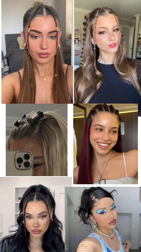 greasy hair, greasy hairstyles, braided hairstyle, slicked back hairstyles Greasy Hair, Hair Tips Video, Hairdos For Curly Hair, Greasy Hair Hairstyles, Peinados Fáciles Para Cabello Corto, Different Hairstyles, Unique Hairstyles, Beauty Skin Care Routine, Aesthetic Hair