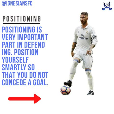 #ignesiansfc . . . #football #fifa #footballer #soccer #footballgame #footballplayer #athlete #athletedevelopment #defenders #secret #success #positioning #passion #sergioramos #realmadrid #footballtipsdaily #footballskills Defender Football, Jamie Vardy, Football Tips, Sir Alex Ferguson, Football Quotes, The Heart Of Man, My Wife Is, Back Off, Football Games