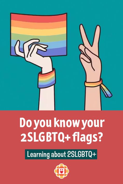 2 illustrated hands are vertical. One holds a rainbow flag the other has a rainbow bracelet and is making a peace sign with its fingers Flags And Meanings, Different Genders, All Pride Flags, Pride Ally, Gender Flags, Teacher Planning, Lgbtq Flags, Hope Symbol, The Pride