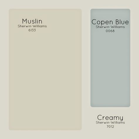 Davy's Delights: Paneling Meets Paint (Soon) Creamy Blue Paint Colors, Navy Tile, Indoor Paint Colors, Interior Paint Colors For Living Room, Copen Blue, Interior Paint Colors Schemes, Paint Color Schemes, Favorite Paint Colors, Sherwin Williams Paint Colors