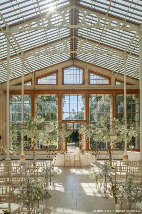 Kew Gardens Wedding, Palace Wedding, Cottage Wedding, Garden Weddings Ceremony, Greenhouse Wedding, Dream Wedding Venues, Garden Wedding Venue, Wedding Venue Inspiration, Wedding Ceremony Flowers