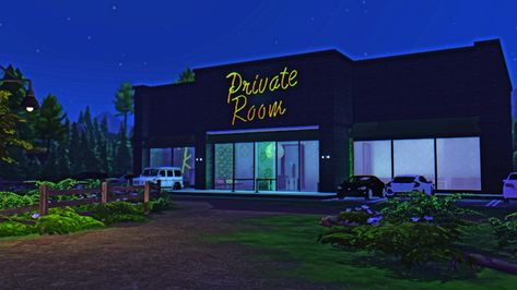 Lounge Sims 4, Sims 4 Free Mods, Sims 4 Custom Content Patreon, Teen Hangout, The Sims 4 Lots, Sims 4 Teen, Luxury Restaurant, Sims 4 Collections, Sims 4 Cc Finds