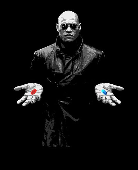 Morpheus - In Greek Mythology Morpheus is the god of dreams. Somewhat ironic considering Morpheus' role here is to awaken people from their dream states to reality. Matrix Film, The Matrix Movie, Mandela Effect, Life Changing Opportunity, Blue Pill, Truth Seeker, Meme Template, Film Serie, Keanu Reeves