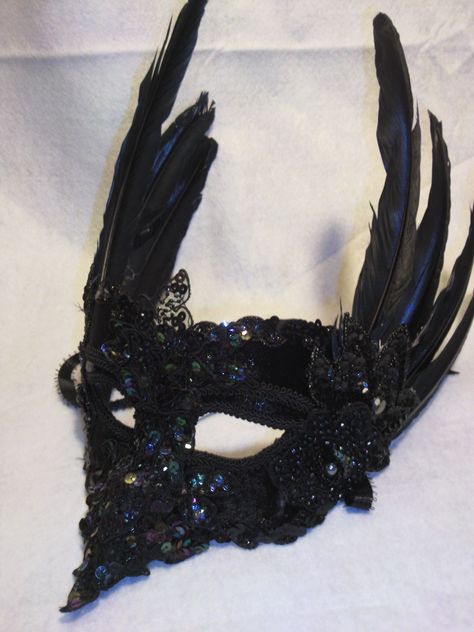 Raven Costume, Raven Mask, Crow Mask, Crow Costume, Vampire Masquerade, Mask Masquerade, Halloween Costumes College, Carnival Masks, Masks Masquerade