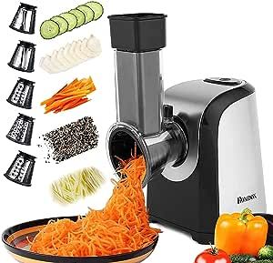 Make your Dream Salad with this professional electric vegtable grater! This product comes with 4 different settings for your needs. Also rated 4 out of 5 stars on Amazon! Salad Shooter, Salad Maker, Shredder Machine, Spiral Vegetable Slicer, Spiralized Vegetables, Ambrosia Salad, Mandolin Slicer, Vegetable Chopper, Fruit Salad Recipes