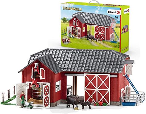 Continents Activities, Schleich Animals, Pbr Bull Riding, Sling Blade, Farm Village, Big Farm, Toy Barn, Toy Playset, Stable Door