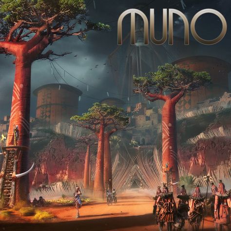 Muno: World Building 01, Jose Borges on ArtStation at https://www.artstation.com/artwork/L2OZvv #artwork #art #amazing #colorful #amazing#design #decor #artist #wallpaper #colors #amazing Concept Environment, Bangunan Minecraft, Afrique Art, World Building, Afrocentric Art, Fantasy City, Fantasy Setting, Fantasy Places, Fantasy Art Landscapes