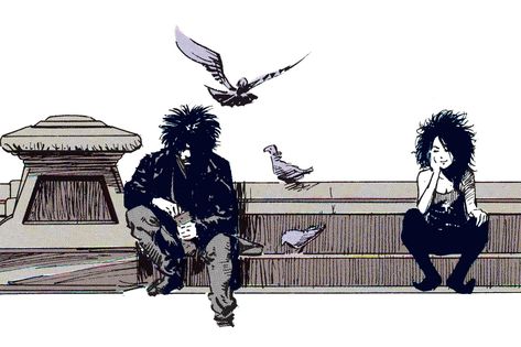 Neil Gaiman, Michael Sheen, G. Willow Wilson discuss the past and future of <em>The Sandman</em> at DC FanDome Morpheus Sandman, Mr Sandman, Sandman Comic, Sandman Neil Gaiman, Neil Gaiman, Fun Comics, Dark Horse, Comic Books Art, Dark Art