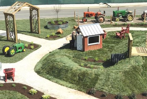 Farm Themed Playground, Farm Playground, Farm Fest, Agritourism Farms, Kids Backyard Playground, Farm School, Farm Day, Farm Fun, Farm Kids