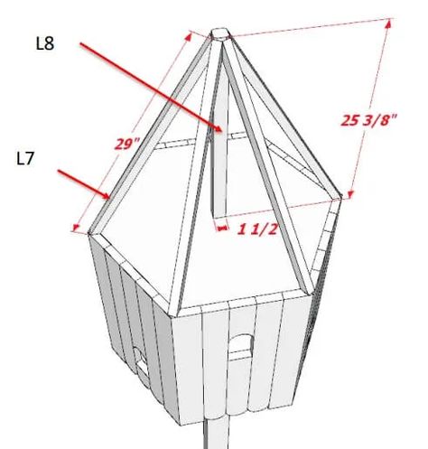 Free Dovecote Plans – Build Your Own Dove House – Pigeonpedia Dove House Plans, Bird House Blueprints, Dove Cote Plans, Birdhouse Woodworking Plans, Outdoor Aviary, Dove Cote, Dove Nest, Cool Bird Houses, Dove House