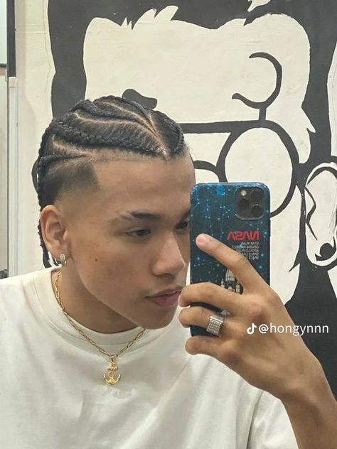 Filipino Braids, Asian Braids, Filipino Music, Braids Men, Male Cosplay, Asian Boys, Asian Men, Braided Hairstyles, Fangirl