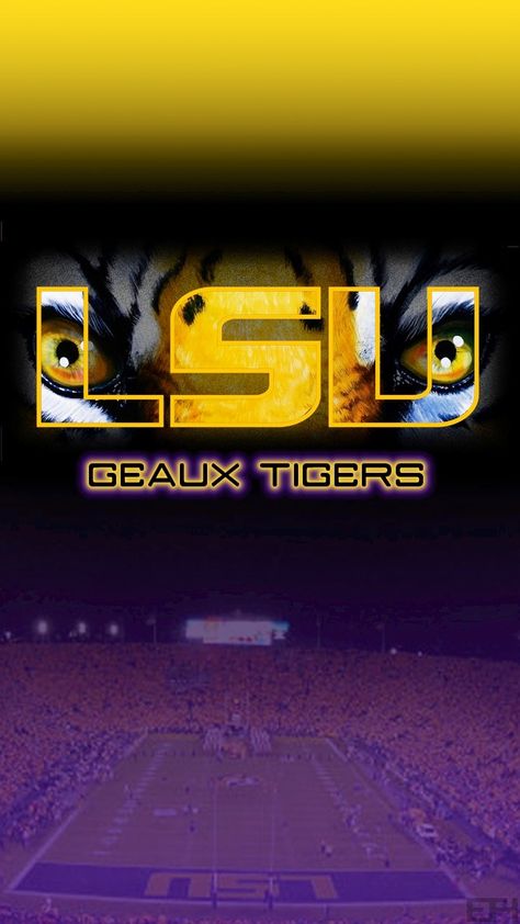 LSU TIGERS!! Lsu Wallpaper, Lsu Tigers Art, Galaxy S3 Wallpaper, Lsu Tigers Baseball, Lsu Tigers Logo, Lsu Fans, Tiger Stadium, Lsu Tigers Football, New Orleans Saints Football