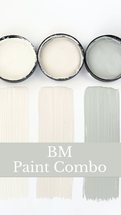 Loralee AhMu | Looking for a great color combo? This is one of my favorites. 1️⃣ BM Pale Oak is a warm and inviting greige (a blend of gray and beige)... | Instagram Carolina Gull Coordinating Colors, Marshmallow Paint Color, Bm Pale Oak, Pale Oak Coordinating Colors, Brown Grey Paint, Brown Paint Colors, Paint Color Combos, Greige Paint, Color Combinations Paint