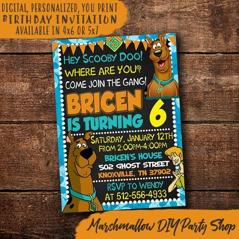 Scooby Doo Birthday, Scooby Doo Birthday Party, 5th Birthday Party Ideas, Ghost House, Useful Information, Party Shop, Birthday Party Ideas, 5th Birthday, 3rd Birthday