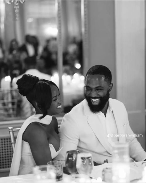 Black Love Wedding Theme, Small Wedding Black Couple, Intimate Wedding Black Couple, Black Couple Wedding Aesthetic, Married Black Couples, Black Tie Wedding Black People, Black Marriage Aesthetic, Engagement Black Couples, Weddings Black People