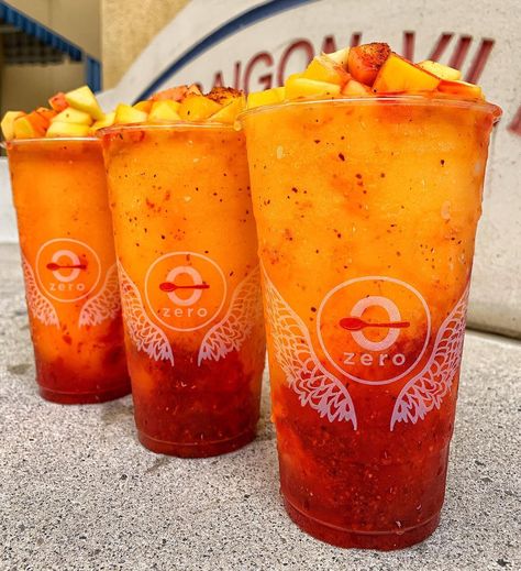 This Mexican fruit drink, mangonada, is perfect for cooling off on sunny days. Try a new twist on mangonada with this step-by-step recipe guide. Mango Tajin, Mangonada Recipe, Chamoy Sauce, Mexican Fruit, Mango Drinks, Mexican Snacks, Mexican Drinks, Mexican Candy, Mexican Dessert