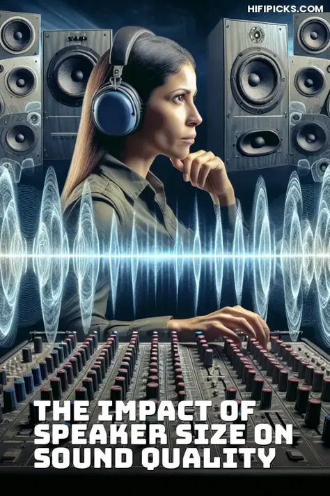 The Impact of Speaker Size on Sound Quality Audiophile Speakers, Hifi Speakers, Room Size, Loudspeaker, Audiophile, Sound Quality, Bass, Speaker, Sound