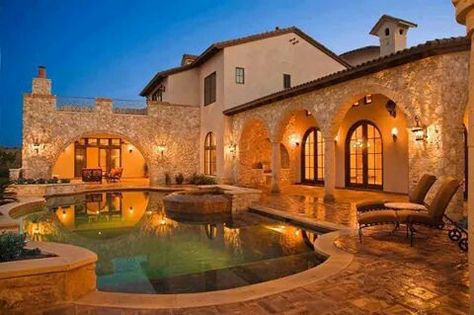 Eco Construction, Dream House Aesthetic, Luxury Mansions Interior, Dream Mansion, Dream Life House, French Style Homes, Casa Country, Tuscan House, Homes Luxury