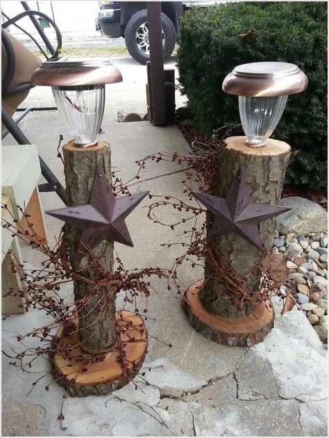 Well, you can find many kinds of home decorations out of logs, just as candle holders, vases, coat hook and wooden lamps. 25 DIY Rustic Log Decoration Ideas More from my site25 Inexpensive Yet Stylish DIY Towel Holder Ideas25 Creative Wine Barrel Projects Ideas30 Coolest DIY Projects Every Craft Lover Must Try35 Lovely DIY Projects … Continue reading 25 DIY Rustic Log Decoration Ideas Deco Nature, Primitive Crafts, Country Crafts, Recycled Wood, Primitive Decorating, Outdoor Projects, Rustic Diy, Diy Projects To Try, Rustic Christmas