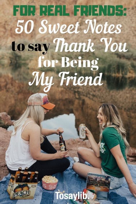 For Real Friends: 50 Sweet Notes to say Thank You for Being My Friend  Do you have an amazing friend that you love and appreciate dearly? We’ve created a list of 50 ways to say thank you for being my friend to that special friend in your life.   #thankyounoteforafriend #thankyouforbeingmyfriend  #sweetnotesforfriend Thanks For Friendship Quotes, Special Friend Quotes Thankful For, Thank You To Friends Friendship, Great Friends Thankful For, Thank You For Friends Being There, Thank You Quotes For Friends Gratitude, Thank You For Being A Great Friend, Blessed To Have A Friend Like You, How To Appreciate Your Best Friend