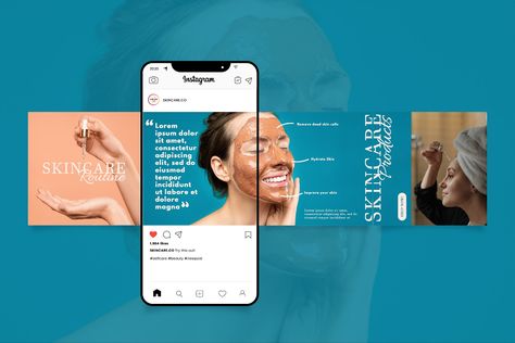 You can see how I have created this amazing looking social media post design of skincare. Live on Youtube Skincare Carousel Post, Skincare Carousel, Social Media Carousel Design, Carousel Post Design, Post Design Instagram, Instagram Carousel Post, Carousel Design, Carousel Post, Skincare Instagram