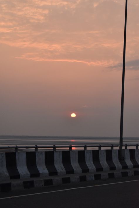 BOGIBEEL BRIDGE, ASSAM, INDIA Bogibill Bridge Assam, Bridge Sunset Aesthetic, Bogibeel Bridge, Assam Aesthetic, Fack Snap, Bridge Background, Book Cover Page Design, Book Cover Page, Instagram Cartoon