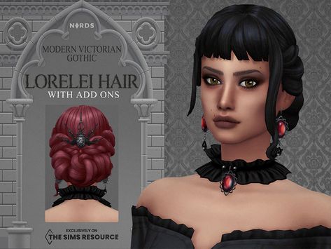 Sims 4 Cc Old Fashioned Clothes Male, Sims 4 Gothic Hair Cc, Sims 4 Vampire Hair, Sims 4 Gothic Cc, Sims 4 Vampire Cc, Sims 4 Vampire, Vampire Hair, Cc Hair, Sims 4 Cas Mods