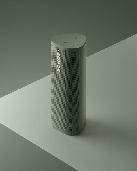 Sonos Roam — Scott Snyder Scott Snyder, Sonos Speakers, Product Photography Studio, Korea Design, Design Exhibition, Food Graphic Design, International Design, Speaker Design, Electronic Art