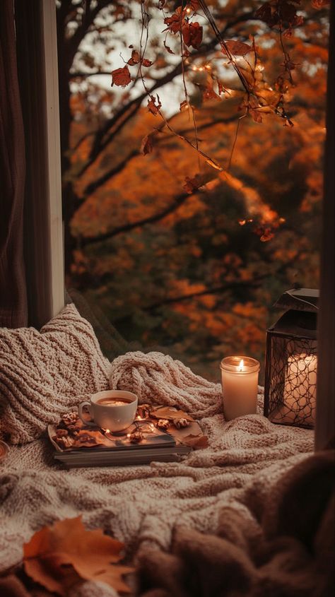 Fall Decor Wallpaper Iphone, October Cozy Aesthetic, Cozy Fall Reading Nook, Iphone Wallpaper Aesthetic Autumn, Cozy October Aesthetic, October Iphone Wallpaper Aesthetic, Fall Phone Backgrounds Wallpapers, October Aesthetic Wallpaper Iphone, Cute Wallpapers For Fall