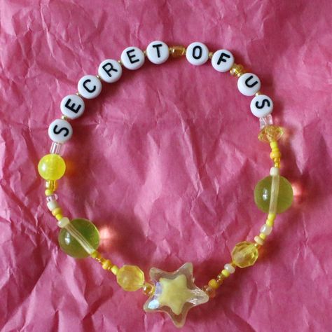 ✫ Handmade. Gracie Abrams-inspired "Secret of Us"... - Depop Gracie Abrams Bracelet Idea, Gracie Abrams Bracelet, Gracie Concert, Gracie Abrams Concert, Clay Bracelets, Bracelet Inspo, Friendship Bracelets Designs, Tour Outfits, Necklace Ideas