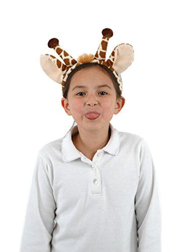 Giraffe Ears Headband and Tail Kit by elope * For more information, visit image link. (This is an affiliate link) Giraffe Tail, Giraffe Ears, Animal Ears Headband, Ears And Tail Set, Ace Ventura Costume, Giraffe Costume, Kiss Costume, Troll Costume