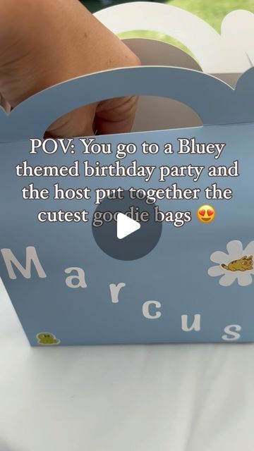 Michelle D. on Instagram: "Iykyk…and if you’ve never watched @officialblueytv as a parent, go now and feel seen! 😂👏🏼  . . . #kidreels #bluey #blueyparty #momreels #familyreels #kidsparty #goodiebags #partyideasforkids #hostesswiththemostess" Bluey Birthday Ideas, Bluey Birthday Party Ideas, Bluey Birthday, Goodie Bags, Birthday Party Themes, Birthday Ideas, Kids Party, Birthday Parties, Party Ideas