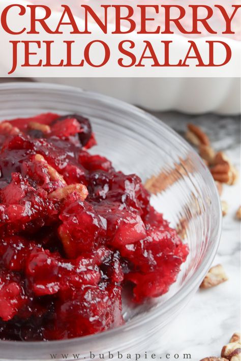 Easy Cranberry Jello Salad, Red Jello Salad, Recipes With Canned Fruit, Fresh Cranberry Salad, Mandarin Orange Jello Salad, Raspberry Jello Salad, Strawberry Jello Salad, Orange Jello Salads, Cranberry Jello Salad