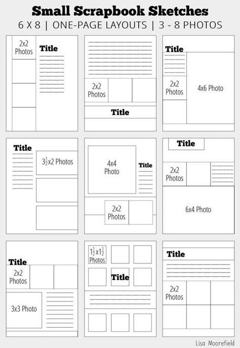 Best 25+ 8x8 scrapbook layouts ideas on Pinterest | Simple ... Small Scrapbook, Mises En Page Design Graphique, Sketchbook Layout, Scrapbooking Sketches, 타이포그래피 포스터 디자인, Page Layouts, Scrapbook Layout Sketches, Scrapbook Book, Magazine Layout Design