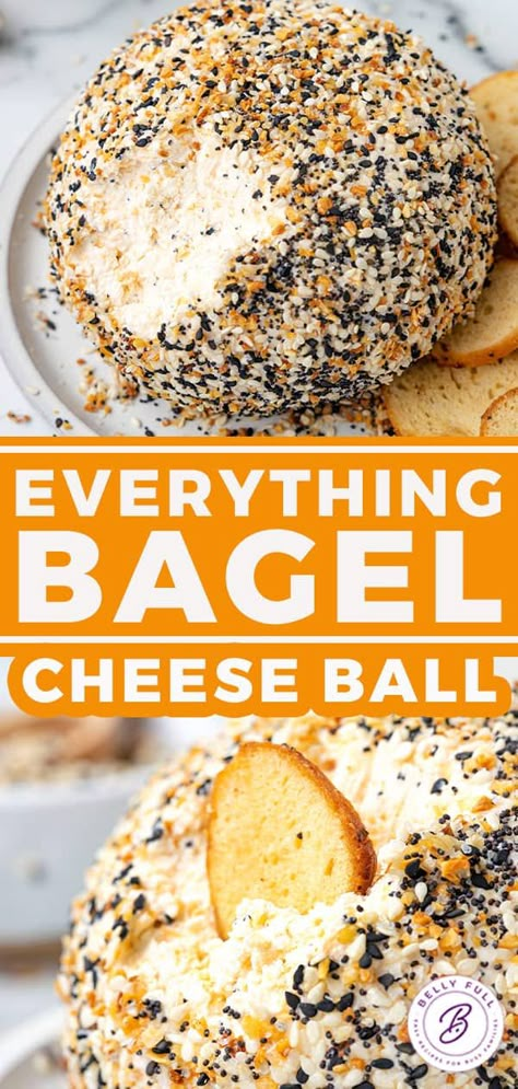 Everything But The Bagel Cheese Ball, Gouda Cheese Ball Recipes, Fall Cheeseball Recipes, Everything Bagel Cheese Ball Recipes, Cheeseball No Nuts Cheese Ball Recipes, Everything Cheese Ball, Dairy Free Cheese Ball, Summer Cheese Ball Recipes, Cheeseball Recipes Easy Simple