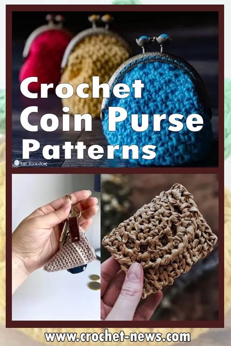 If you’ve ever dropped a ton of change at the most inconvenient time, you know the pains of carrying around lose money. Consider making one of these crochet coin purse patterns to help secure cash and other valuable items. I think little ones will love one as their first purse too, as they are small enough for tiny hands and pocket money! Crochet Change Purse Pattern Free, Free Crochet Pattern Coin Purse, Easy Crochet Coin Purse, Small Crochet Bags Free Patterns Coin Purses, Crochet Small Coin Purse, Crochet Coin Purse Pattern, Crocheted Beard Pattern, Crochet Small Purse, Crochet Change Purse