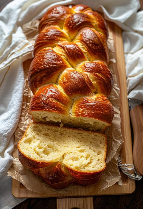 Discover an easy way to bake soft and fluffy sourdough challah. Challah Bread Sandwich, Sourdough Challah Recipe, Sourdough Challah, Milk Fed, Pastry Photography, Challah Bread Recipe, Bakery Photography, Challah Recipe, Sourdough Breads