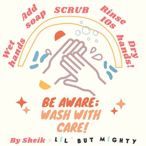 Lil' but Mighty English Contest - Slogan This! Hand Washing Poster, Interpretive Dance, Washing Your Hands, Diy Beauty Treatments, Washing Hands, Nail Care Routine, Nail Care Tips, Hand Hygiene, English Tips