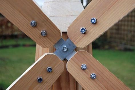 Diy Garden Windmill, Wind Mills Diy Ideas, Garden Windmill Plans, Homemade Windmill, How To Make Windmill, Windmill Woodworking Plans, Propeller Diy, Yard Windmill, Windmill Plan