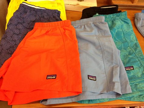 Patagonia shorts Patagonia Shorts Outfit, Camping Wear, Patagonia Baggies, Patagonia Shorts, The American Dream, Nylon Pants, Purple Swirl, Camping Outdoors, Skateboarder