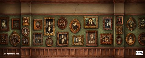 Addams Family Portrait, Addams Family House, Family Props, Theatre Crafts, Addams Family Musical, Theatre Backdrops, Theatre Ideas, Addams Family Costumes, Family Bedroom