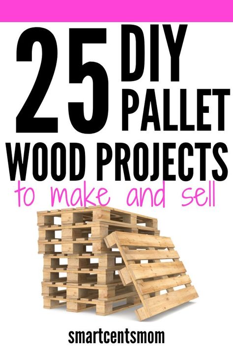 Pallet Wood Projects to Sell! Get creative and start making and selling these easy DIY wooden signs. #diy Pallet Wood Projects To Sell, Diy Wooden Signs, Kids Woodworking Projects, Pallet Wood Projects, Wood Projects To Sell, Projects To Sell, Wooden Signs Diy, Wood Projects For Beginners, Woodworking Projects For Kids