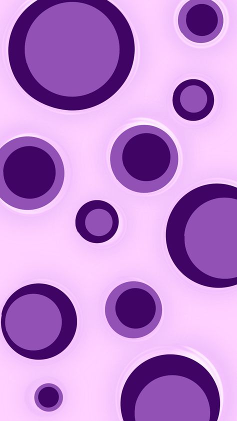 Purple Circle Background, Purple Bubbles, Wallpaper 2022, Iphone Wallpaper Violet, Christmas Purple, Shapes Wallpaper, Purple Circle, Circle Background, Wallpaper Iphone Boho