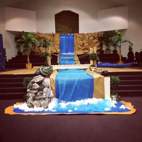 Arrow Island VBS | Vbs crafts, Vbs, Camp vbs Cave Quest Vbs, Egypt Vbs, Submerged Vbs, Waterfall Backdrop, Camp Vbs, Lifeway Vbs, Jungle Decorations, Camp Theme, Vbs Themes