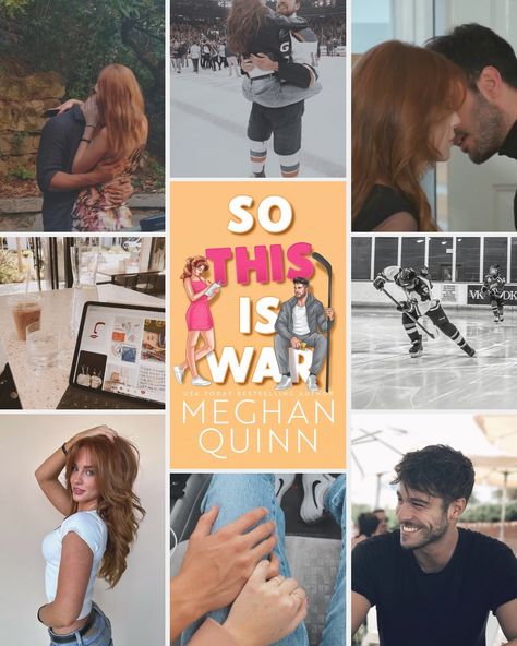 Izabela | Bookstagram 💫 | Review: So This is War by Meghan Quinn 5⭐ Out TOMORROW (June 25)! Releasing on audio, paperback, & Kindle Unlimited! The audio was… | Instagram Roommates To Lovers, Megan Quinn, Meghan Quinn, Fangirl Book, Hockey Romance, Kindle Unlimited Romances, Group Text, Book Hangover, Found Family