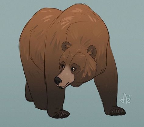 Bear Character Design, Animal Concept, Draw Animals, Bear Character, Character Sketches, The Fox And The Hound, Tuesday Morning, Bear Art, Character Design Animation