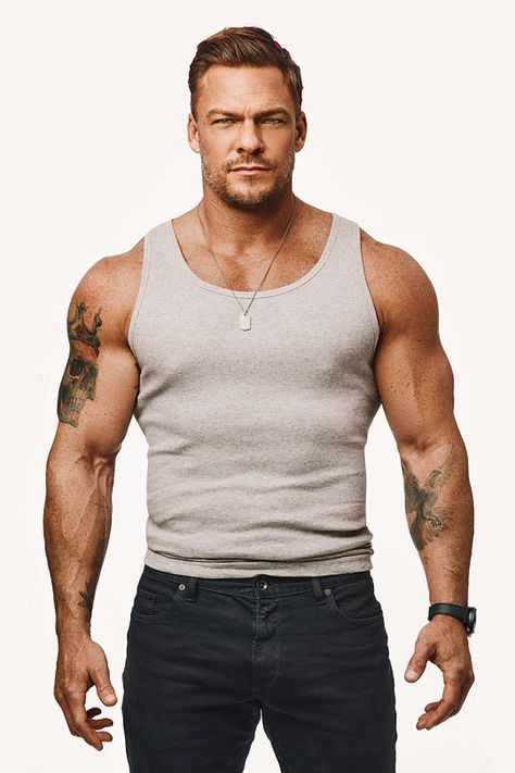 ALAN RITCHSON - 2024 | Ahmad Barber & Donté Maurice ph. for Men's Health Harry Potter People, Alan Ritchson, Jack Reacher, John Walker, Grand Forks, Actors Male, Actor Picture, Ding Dong, It's Raining